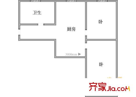 上海 高华小区 户型图