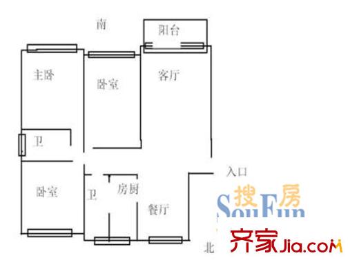 上海 大上海国际花园雅典园 户型图