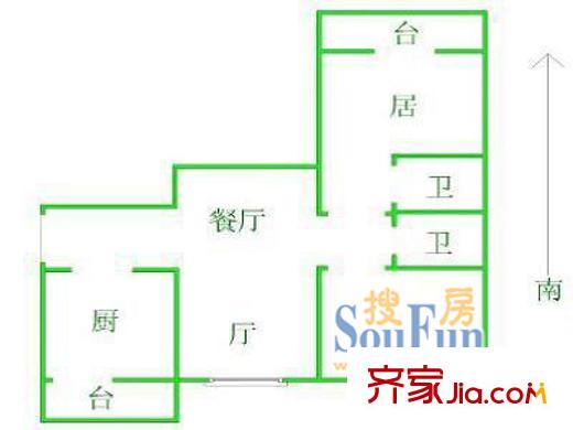 上海 大上海国际花园雅典园 户型图