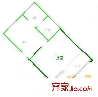 上海 梅園二街坊 戶型圖