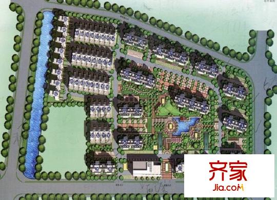 臨港藍(lán)色城邦別墅外景圖 
