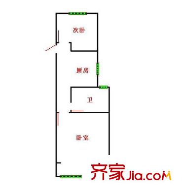 梅隴三村 0室 戶型圖