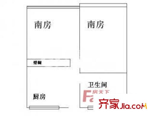 上海 昆阳小区 户型图