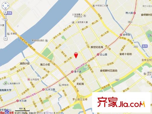 德樂(lè)苑交通圖