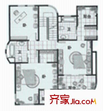上海 虹桥城市花园(现房) 户型图