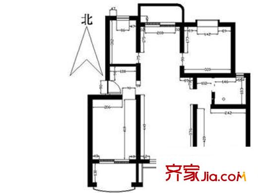 華城秀庭戶型圖