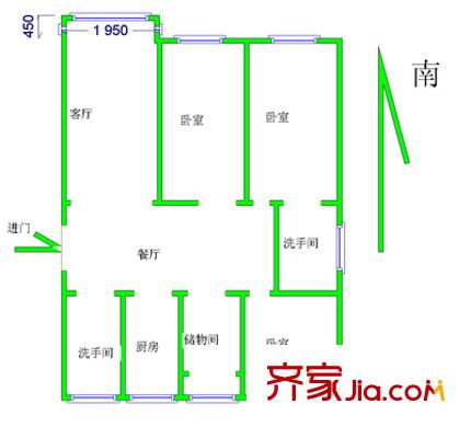 上海 由由新邸 戶型圖