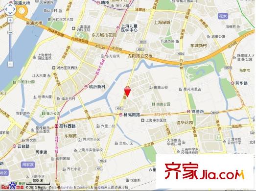 由由新邸交通圖