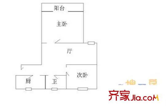 上海 德州五村 戶型圖