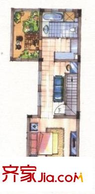 金丰蓝庭 3室 户型图
