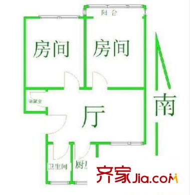 上海 海陽一村 戶型圖