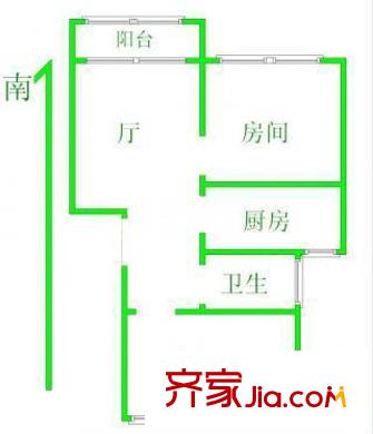 上海 海陽一村 戶型圖