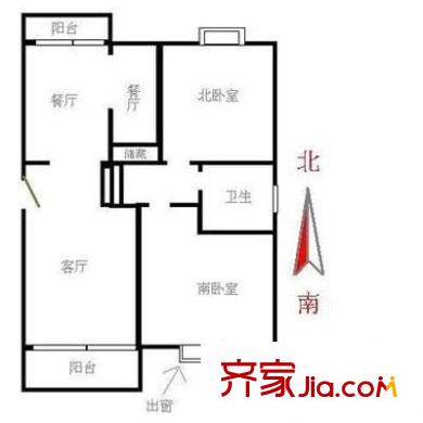 新时代景庭户型图