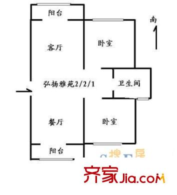 上海 弘揚(yáng)雅苑 戶型圖