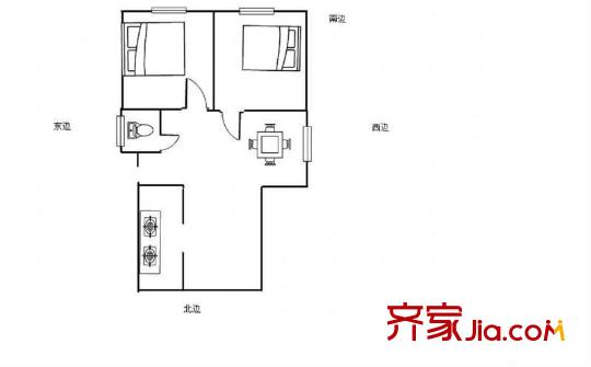 桃林一小區(qū) 0室 戶型圖