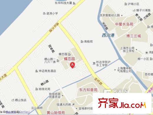 弘揚(yáng)雅苑交通圖
