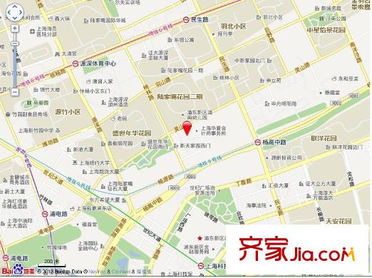 桃林一小區(qū)交通圖