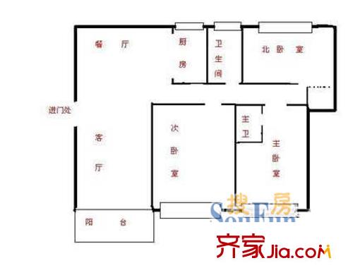 上海 绿色丽园 户型图