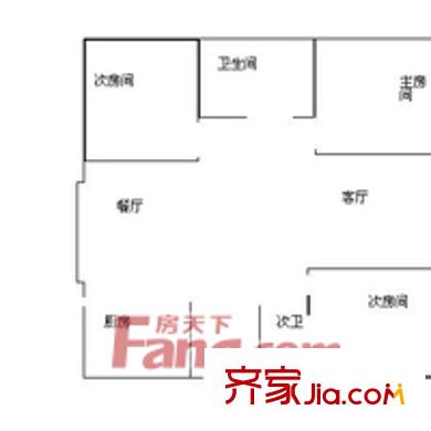 菱翔苑三期 戶型圖