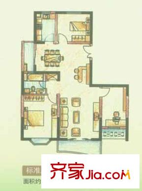 上海 黄兴绿园 户型图