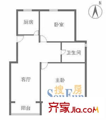 上海 黄兴绿园 户型图