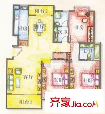 古北恒盛苑户型图