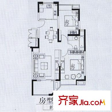 城市經(jīng)典二期銘筑戶型圖城市經(jīng)典二期銘筑 0室 戶型圖 