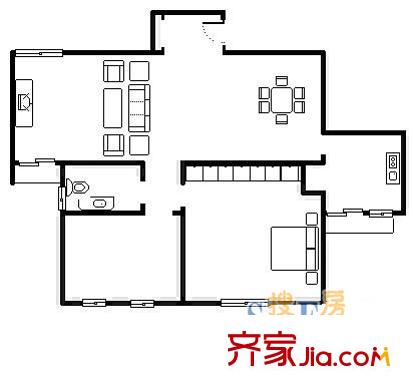 上海 城市經(jīng)典銘筑 戶型圖221--