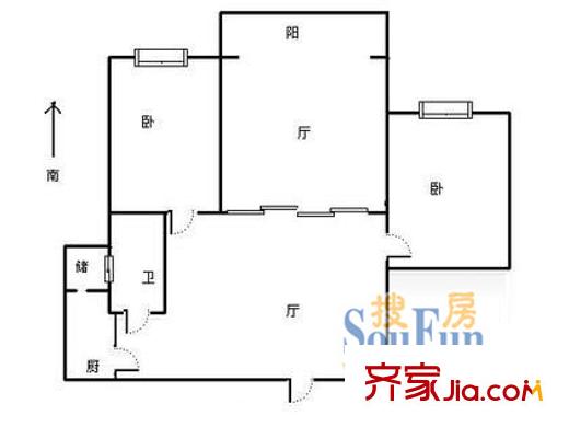 上海 虹桥天都国际 户型图