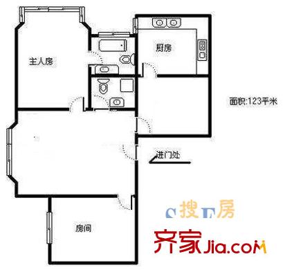 上海 南山大樓 戶型圖