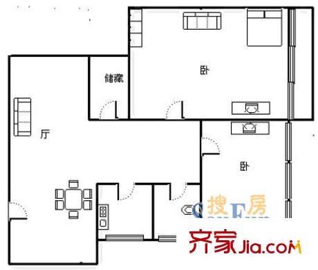 上海 南山大樓 戶型圖