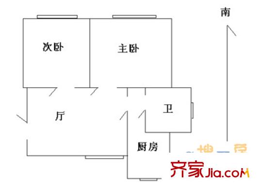 上海 金橋新村一街坊 戶型圖