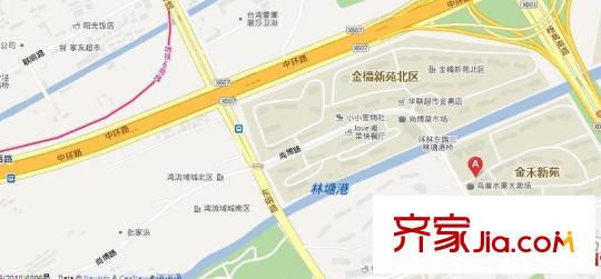 金禾新苑交通圖交通