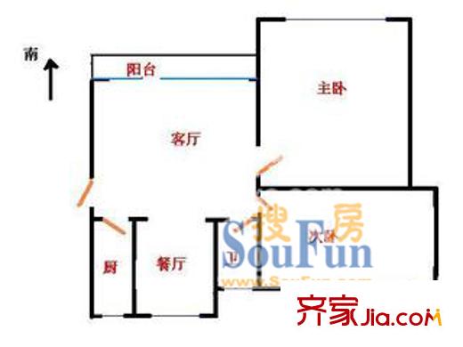 上海 金禾新苑 戶型圖