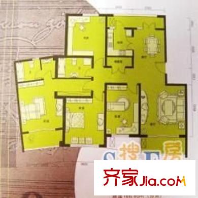 光鴻苑 3室 戶型圖