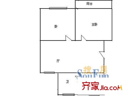 上海 郵電小區(qū) 戶型圖
