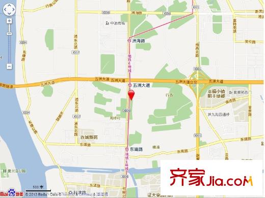 仁恒森蘭雅苑三期交通圖