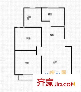 上海 華沙二村 戶型圖