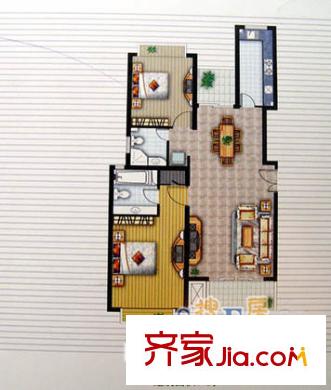 上海 錦華東南苑 戶型圖