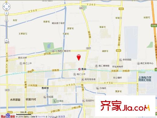 浦東頤景園電子地圖