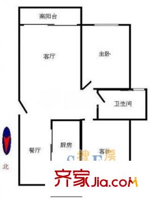 上海 愛法新城一期 戶型圖