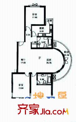 愛法新城一期 戶型圖
