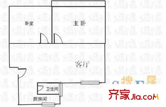 妙境一村 戶型圖