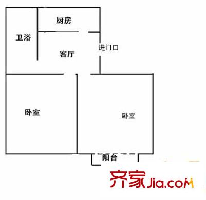 妙境一村 戶型圖