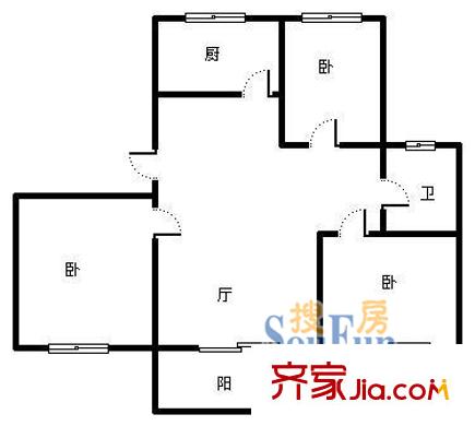 上海 凌三小區(qū) 戶型圖