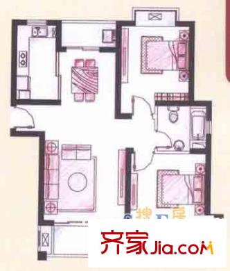 上海 延铁家园 户型图