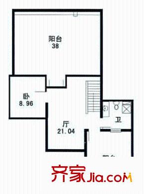 上海 錦三角花園 戶型圖