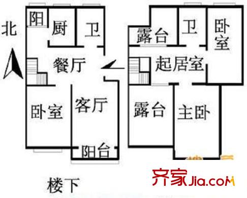 上海 東陸錦悅苑 戶型圖