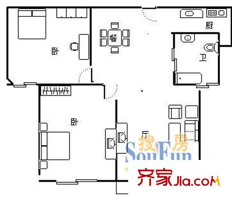 上海 日月星辰 户型图