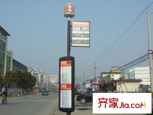 圣鑫苑四期配套圖公交站